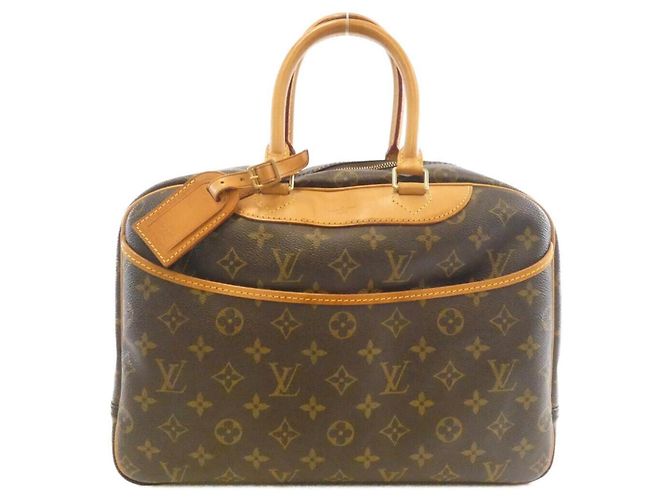 Bolsa de mão Vanity Bowling Monogram Louis Vuitton Marrom