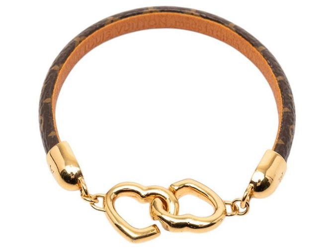 Pulsera Say Yes Monogram Louis Vuitton Castaño Dorado
