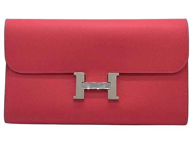 Hermès Hermes  Constance wallets Pink