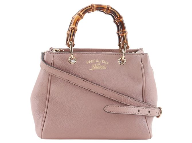 Sac à main mini shopper Gucci Bamboo