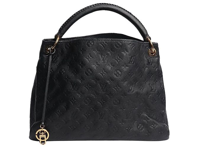 Louis Vuitton Borsa hobo Artsy in Monogram Empreinte nera 2012 Blu navy