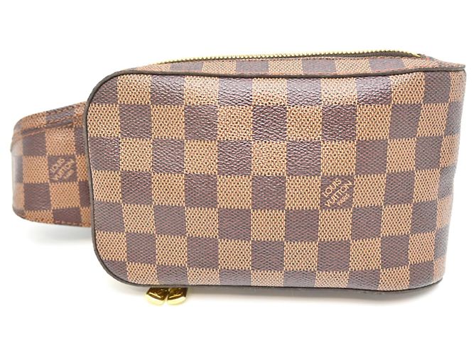 Borsa a tracolla Geronimos Louis Vuitton Marrone