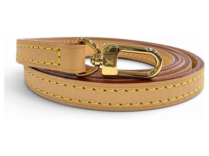 Louis Vuitton Vachetta Leather Shoulder Strap Light brown