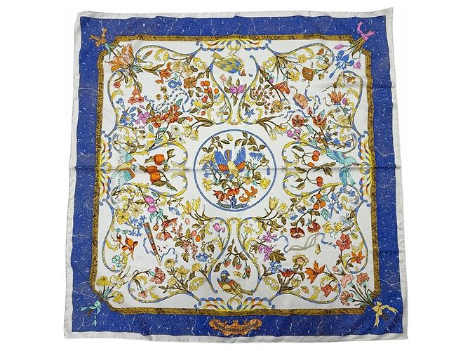 Bufanda de seda Carre 90 Pierres d’Orient et d’Occident de Hermès Multicolor