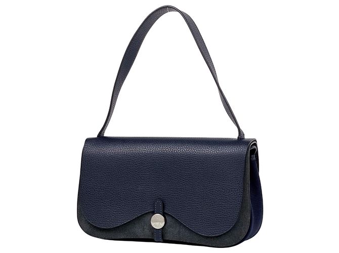 Borsa a Spalla Colorado PM di Hermès Blu