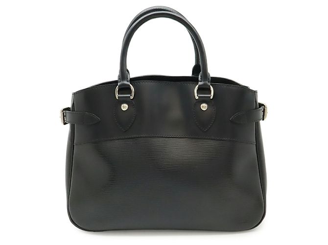 Louis Vuitton Epi Passy PM Leather Bag Black