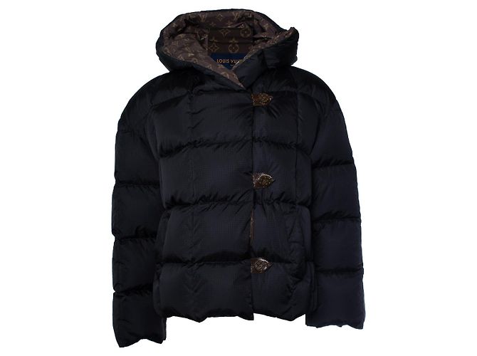 Giacca puffer a maniche lunghe Louis Vuitton Multicolore