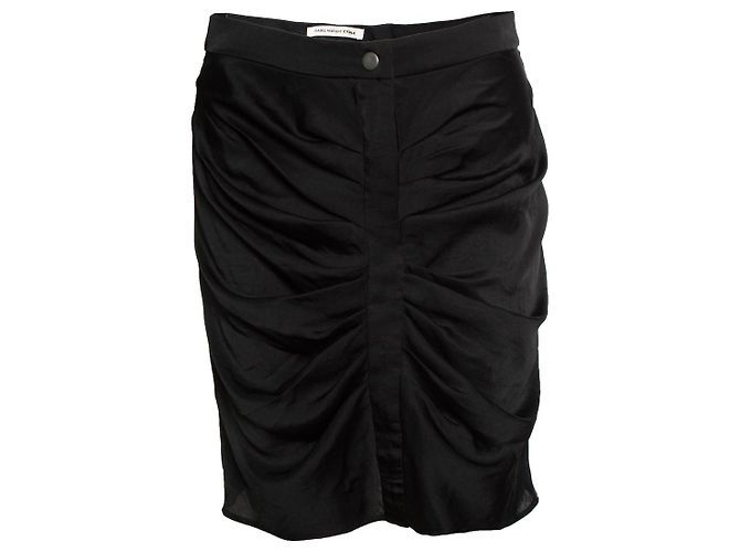 Isabel Marant Etoile Isabel Marant Étoile, saia drapeada em preto