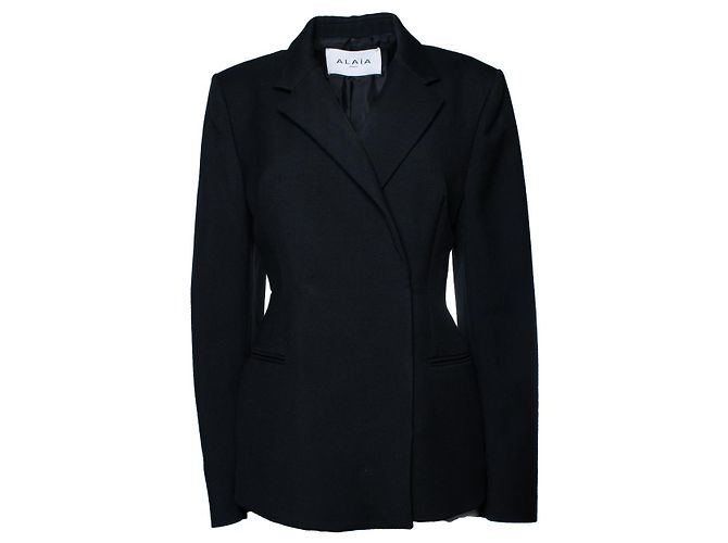 Alaïa Alaia, blazer a un bottone in nero