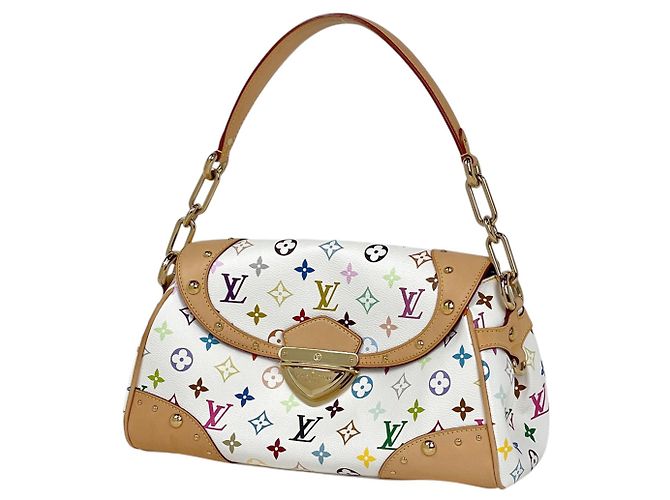 Bolso de Hombro Beverly MM de Louis Vuitton Blanco