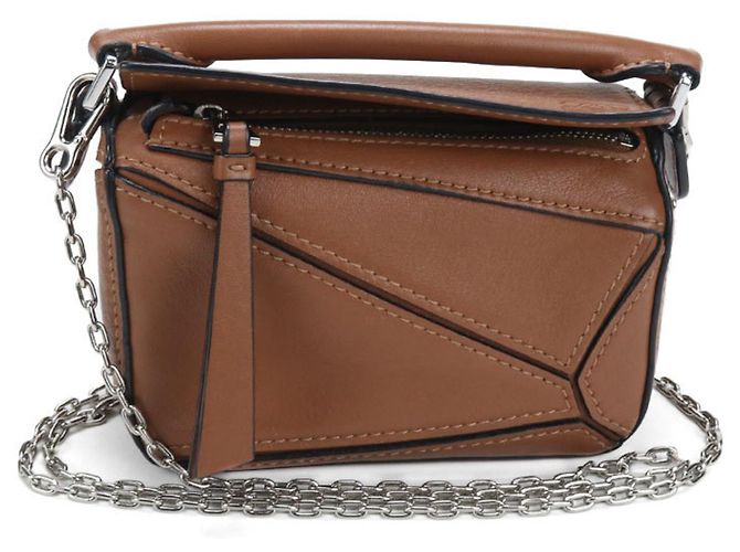 Bolsa LOEWE marrom 2WAY Puzzle