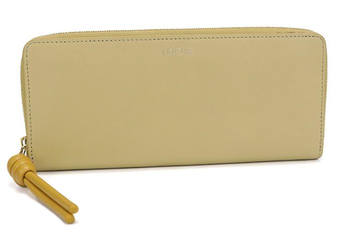 Loewe Yellow Long Wallet