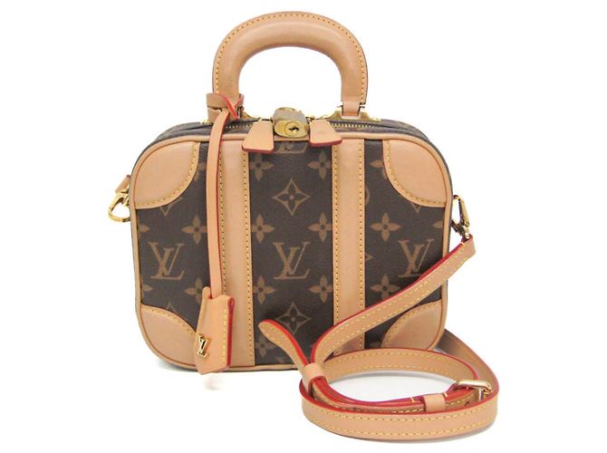 Bolso Louis Vuitton Monogram Valisette BB M44804 Castaño