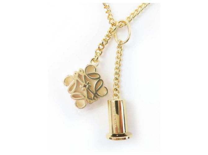 Collana a catena Anagram Cube Loewe D'oro