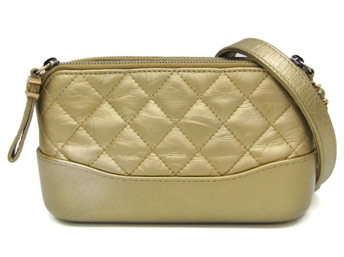 Borsa a Spalla Chanel Gabriel Chain A94505 D'oro