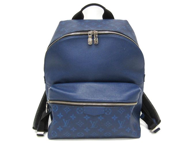 Sac à dos Discovery Taigarama de Louis Vuitton Bleu