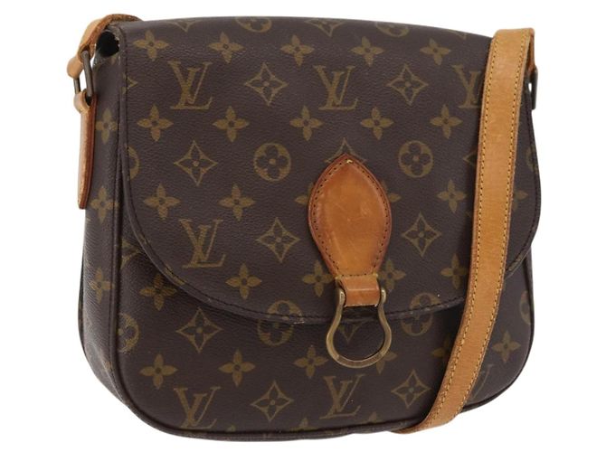 LOUIS VUITTON Borsa a Spalla Monogram Saint Cloud GM M51242 LV Auth 176883 Monogramma