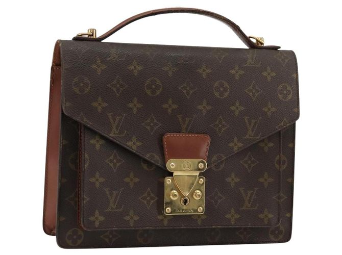 LOUIS VUITTON Handtasche Monceau 28 Monogram M51185 LV Auth ka4106 Monogramm