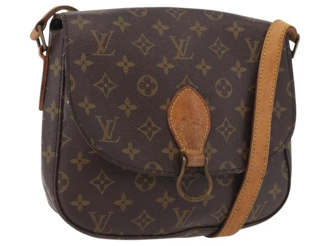 LOUIS VUITTON Bolsa de Ombro Monogram Saint Cloud GM M51242 LV Auth 176835 Monograma