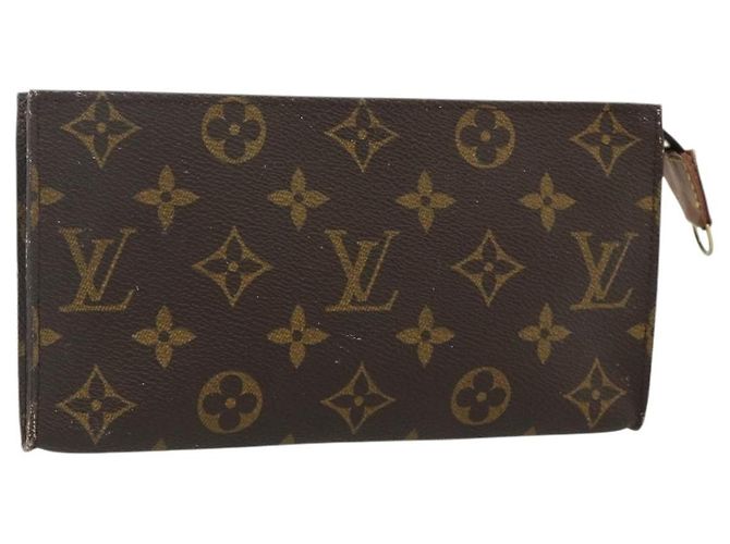 LOUIS VUITTON Monogram Bucket GM Accessory Pouch LV Auth bs34612
