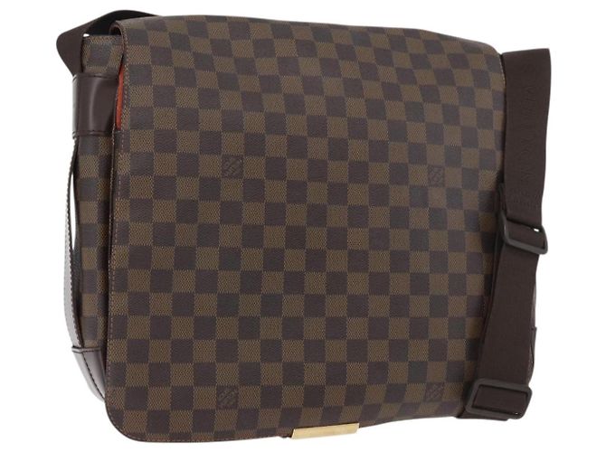 LOUIS VUITTON Borsa a Spalla Bastille Damier Ebene N45258 LV Auth 176158