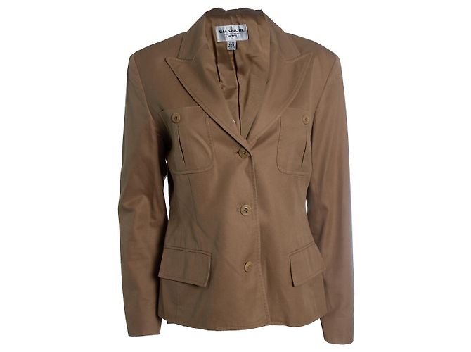 Emanuel Ungaro, Blazer marrom com 4 bolsos