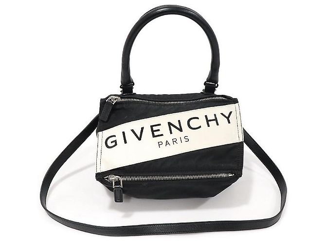 Givenchy Black Nylon Pandora Small
