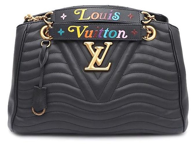 Louis Vuitton Borsa Tote e Borsa a Spalla New Wave Chain Nero