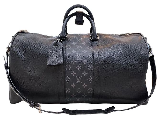 Louis Vuitton Borsa Keepall Bandoulière e Borsa a Spalla Nero