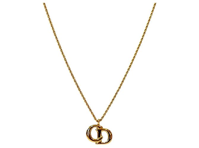 Dior Collar de oro Dorado 