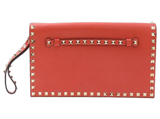 Valentino Rockstud Umhängetasche Rot