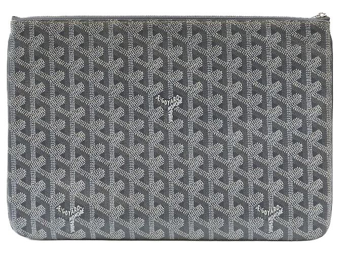 Goyard Pochette Senat MM Grey Marron