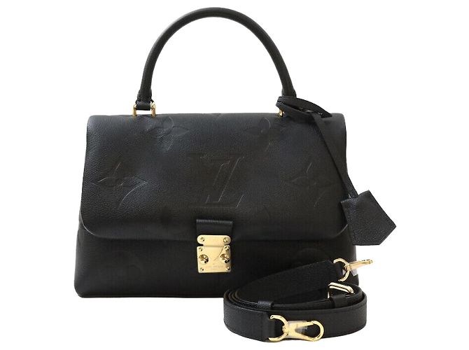 Louis Vuitton Borsa a tracolla Madeleine MM Monogram Empreinte Nera Nero