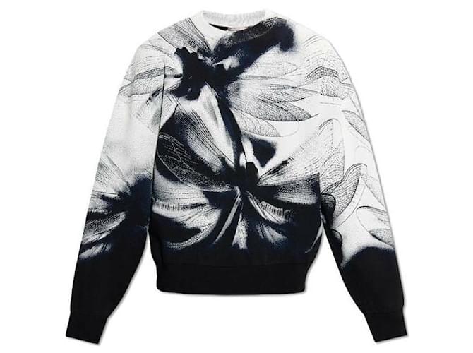 Alexander Mcqueen Dragonfly Pullover Weiß 
