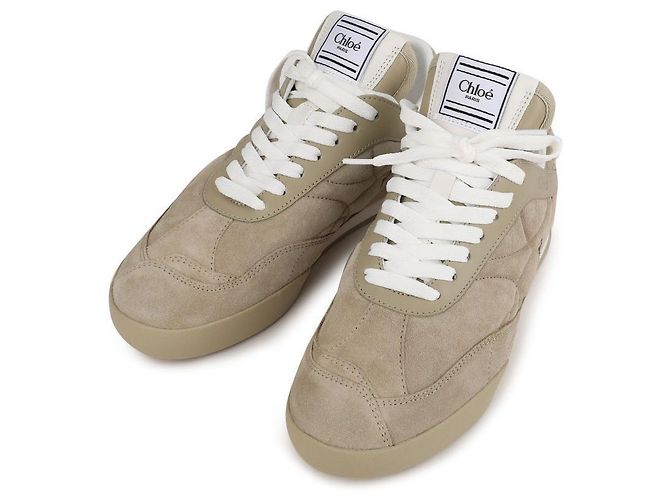 Chloé Baskets Kick Marron