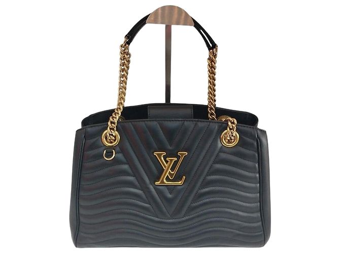 Louis Vuitton Borsa a spalla con catena New Wave Nero