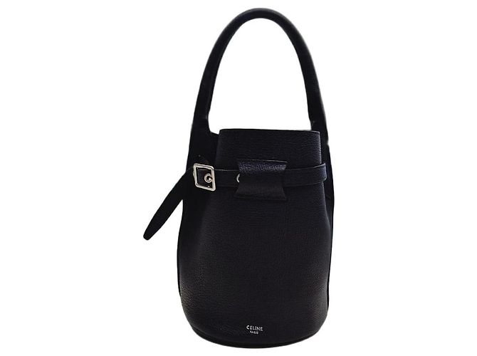 Céline Grande Borsa a Secchiello Nano Nera e Borsa a Spalla Nero