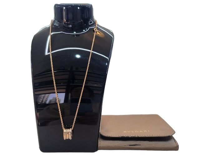 Bulgari Collar de oro combinado Blanco