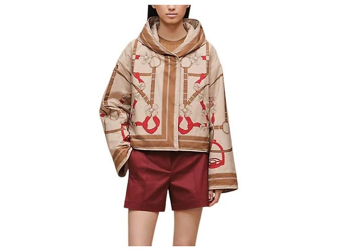 Hermès Reversible Jacket Brown
