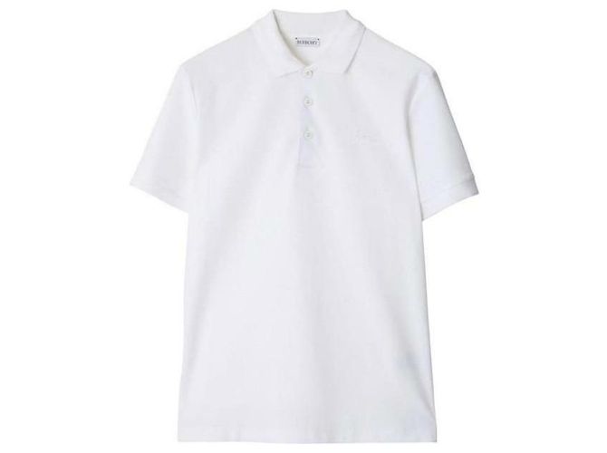 Burberry Kurzarm-Polo aus Baumwolle