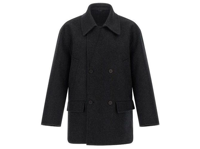 Fendi Wool Coat AOYA Black