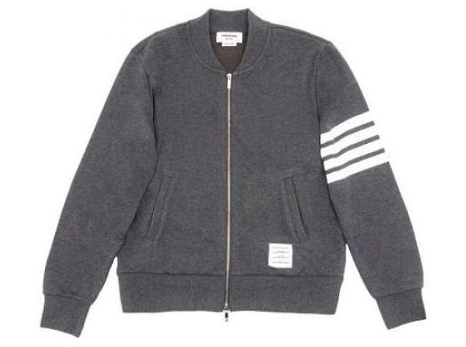 Thom Browne Classic Loopback Bomber Jacket