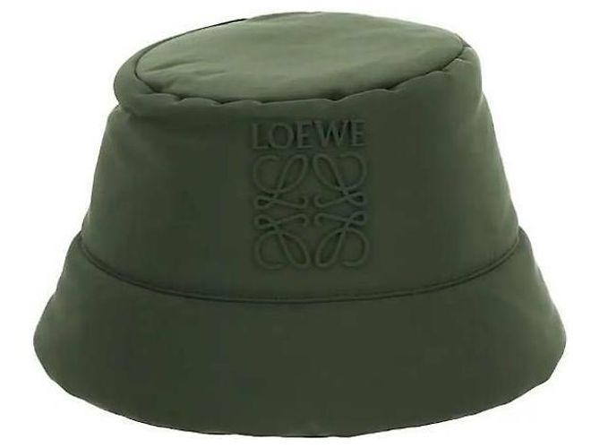 Loewe Chapéu bucket em nylon acolchoado