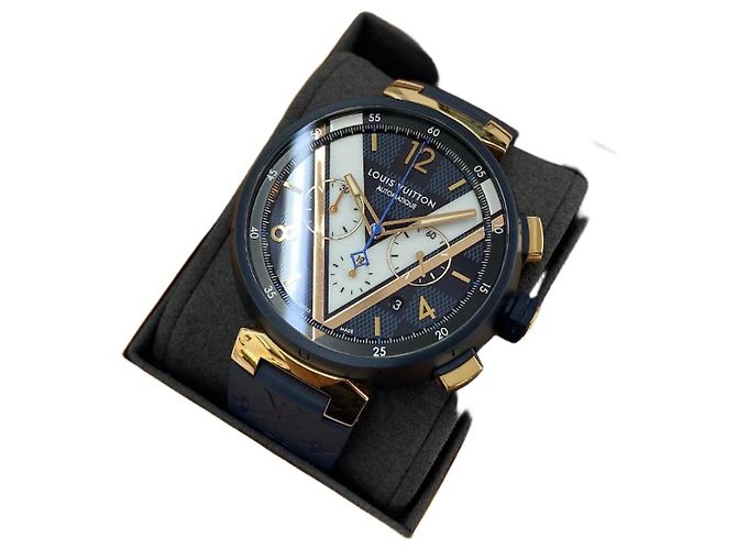 Louis Vuitton Combo Chrono Damier Cobalt Azul