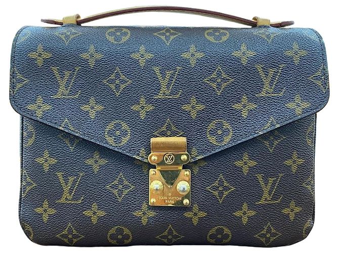 Louis Vuitton Borsa a Spalla Pochette Metis Monogram Marrone