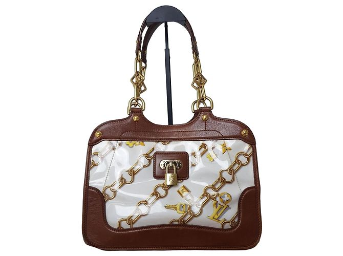 Louis Vuitton Cabas de PVC Edição Limitada Marrom