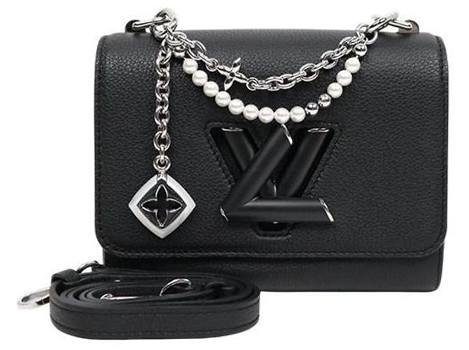 Louis Vuitton Borsa a Spalla Twist Slim Harmony Nera Nero
