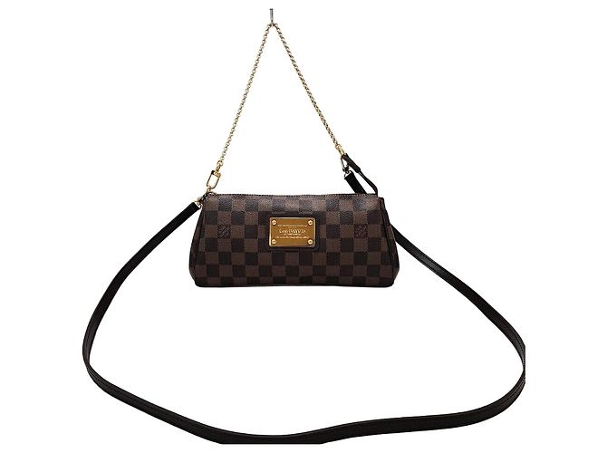 Louis Vuitton Pochette Damier Eva Marron