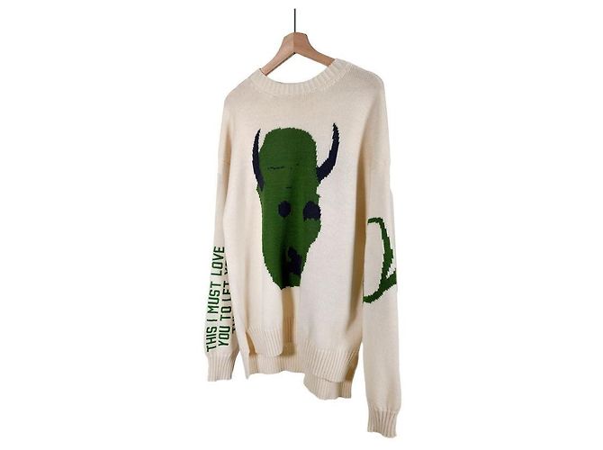 Dior Cactus Jack Oversized Knitted Wool Sweater