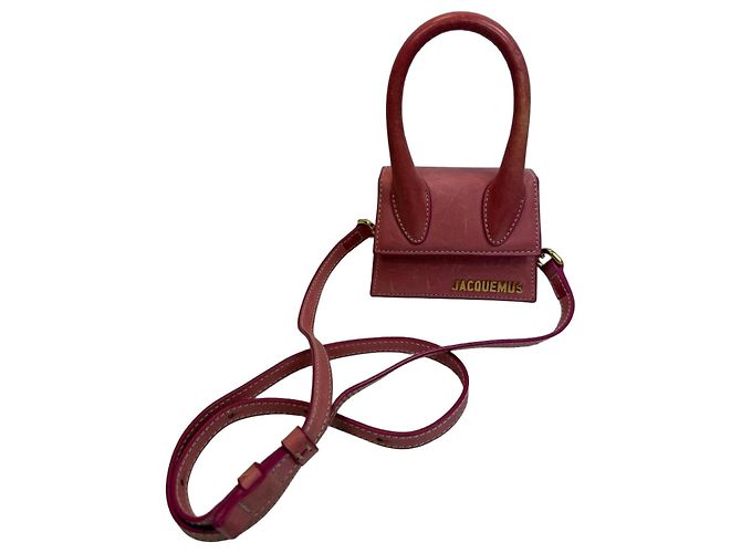 Bolso Mini Le Chiquito de Cuero Rosa de Jacquemus